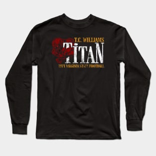 T.C. Williams Titans 1971 Football Long Sleeve T-Shirt